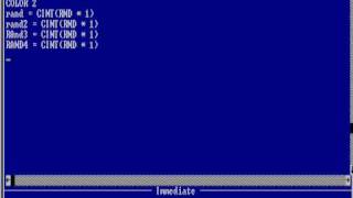 QBASIC MATRIX