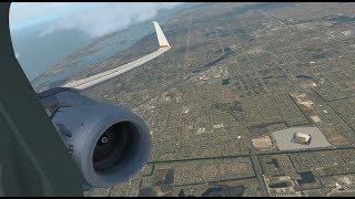X-Plane 11 | Zibo B737-800 RG mod | KMIA - KDFW |