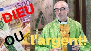 QUEL EST TON MAÎTRE  DIEU OU L'ARGENT? DIEU VEUT T’APPELER À GÉRER SES BIENS!