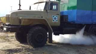 ППУА 1600/100М на шасси Урал-4320-1951-40, 2006г.в. Испытание котла. Часть  1