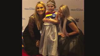Alexa bliss , Natalya Make a wish Instagram images
