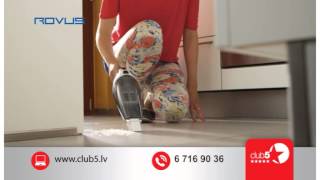 Беспроводный пылесос Rovus Dailyvac Wet&Dry – для сухой и влажной уборки