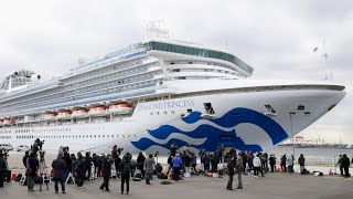 Quarantined cruise ship passengers anxious to disembark