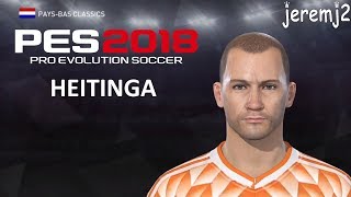 J. HEITINGA Face + stats edit PES 2018 ou 2019 (Pays-Bas Classics)