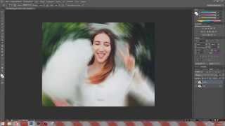 Как делать размытие фото, как у Tasha Tale Corporations?