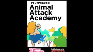 Attack Animal Academy (Gakuen) [NES Nintendo Dandy] (1987) Longplay / Walkthrough / Playthrough