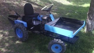 თვითნაკეთი ტრაქტორი...homemade traqtor