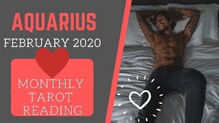 AQUARIUS - "SOMETHING HAS CHANGED.." FEBRUARY 2020 MONTHLY TAROT READING