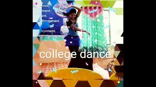 Hot college girl dancing
