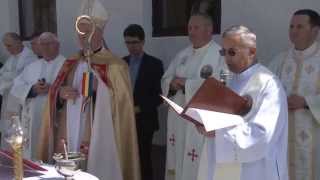 Suceava - Sfințirea Capelei Catolice ”Divina Îndurare” din cimitirul ”Pacea" (12 aprilie 2015)