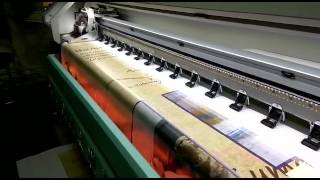 Sprinter Konica 512i solvent printer installation at Russia!