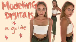 How to take basic Modeling/Acting Digitals