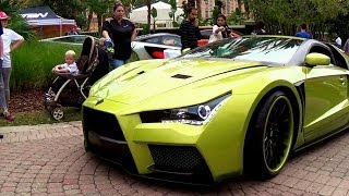 SUPERCAR CONCEPT VAYDOR - INFINITI G35 EXOTIC ELECTRIC CAR. 2013 FESTIVAL OF SPEED