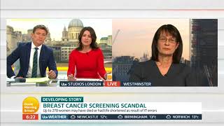 Public Health England Responds to Breast Cancer Screening Scandal|Good Morning Britain
