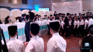 Kids March At Sheva Brachos