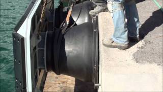NAWILIWILI HARBOR NEW FENDER SYSTEM II 27 SEPT 2011