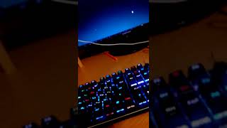 Новая механическая клавиатура "Black sword RGB DEXP"