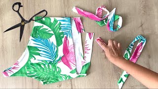 Increíble IDEA de BLUSA IDEA to MAKE A BLOUSE EASY - Hacer Blusa Fácil - DIY BLOUSE TUTORIAL