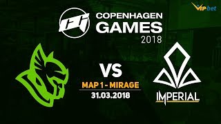 Heroic vs Imperial @ Copenhagen Games 2018 FINAL, Map 1 de_mirage