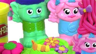 #Тролли Мультик САЛОН КРАСОТЫ #ПластилиндляДетей Play Doh Развивающие Игры для Детей