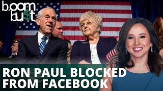 Ron Paul Temporarily Blocked from Facebook