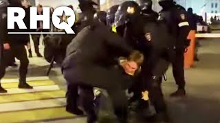 "I'm Not Going To Die For Putin" -- Protests ERUPT In Russia