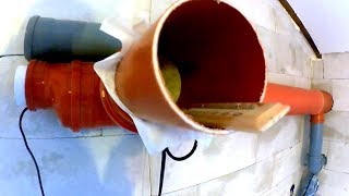 Из газобетона для себя. Установка и испытания рекуператора! Изгоняя нечисть (Крестовый поход).