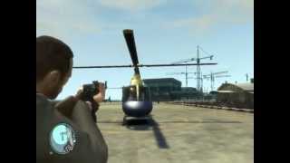 GTA 4 -  Heliport fun!