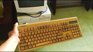 Yellowed Keyboard SamSung Restoration - 23 Year Old KeyBoard