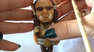 Warcraft orc tutorial \ Давайте слепим фигурку орка. Варкрафт.