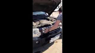 Land Rover, установка решетки радиатора  своими руками