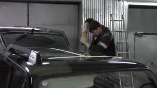 Установка рейлингов АПС (АвтоПолимерСервис) на Ниву. Обзор.