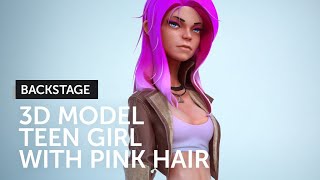 3D Female Speed Sculpt by Daniil Soloviov