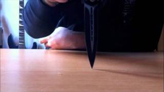 Spring assisted liner lock kniv