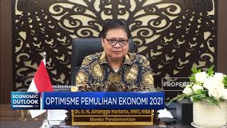 Optimisme Menko Airlangga di Pemulihan Kesehatan & Ekonomi RI