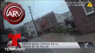 Tiroteo captado en cámara dejó una víctima mortal | Al Rojo Vivo | Telemundo