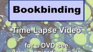 Bookbinding Time Lapse
