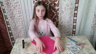 Закладка из фетра для книг и блокнотов " Нарядное платье".