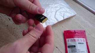MAIKOU T18 USB 2.0 Micro SD Card Reader unboxing GearBest.com