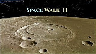 FLIGHT OVER THE LUNAR SEAS. The Moon is closer