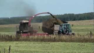 Заготовка сенажа 2012 , ПАЛЕССЕ 600 и МТЗ 82