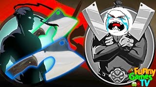 ТОПОРЫ МЯСНИКА мультик для детей игра Shadow Fight 2 бой с тенью