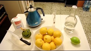 הכנת ליקר לימונצ'לו (Limoncello) קלאסי ולפי שיטת רטאפיה (Ratafia) - פרק 1