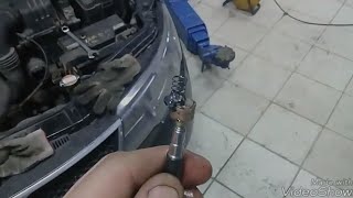 Кia Cerato 2 удаление перепускного клапана сцепления.