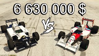 FORMULE 1 (Progen) vs FORMULE 1 (Ocelot) : DLC BRAQUAGE CASINO 6 630 000 $