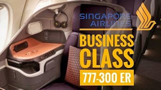 Singapore Airlines Business Class SQ212 SYD-SIN 777-300ER