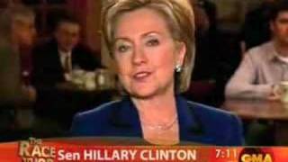 Hillary Clinton Hits the Morning Shows