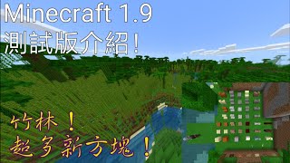 竹林！超多新方塊！| Minecraft 1.9測試版介紹 (1.9.0.0)