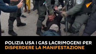 Gerusalemme est: polizia israeliana usa i gas lacrimogeni per disperdere la manifestazione