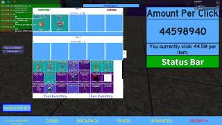 I Rebirthed 1.8 Octillion before the recording  ROBLOX GALAXY CLICKER #3